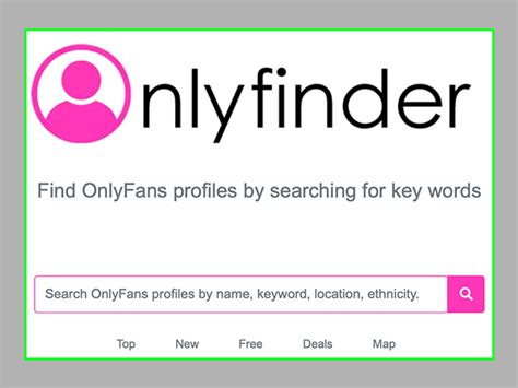 how to search for an onlyfans|OnlyFinder